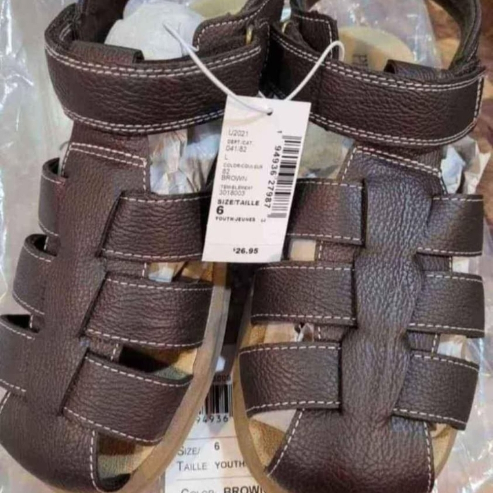 The Children's Place Brown Kids Sandals
